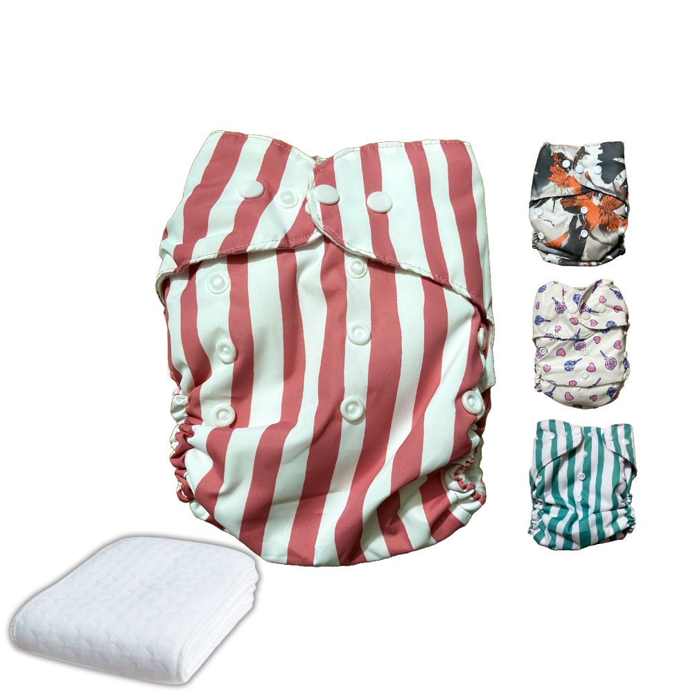 ওয়াশেবল ডায়পার খুচরা 299 ( Baby Washable Diaper